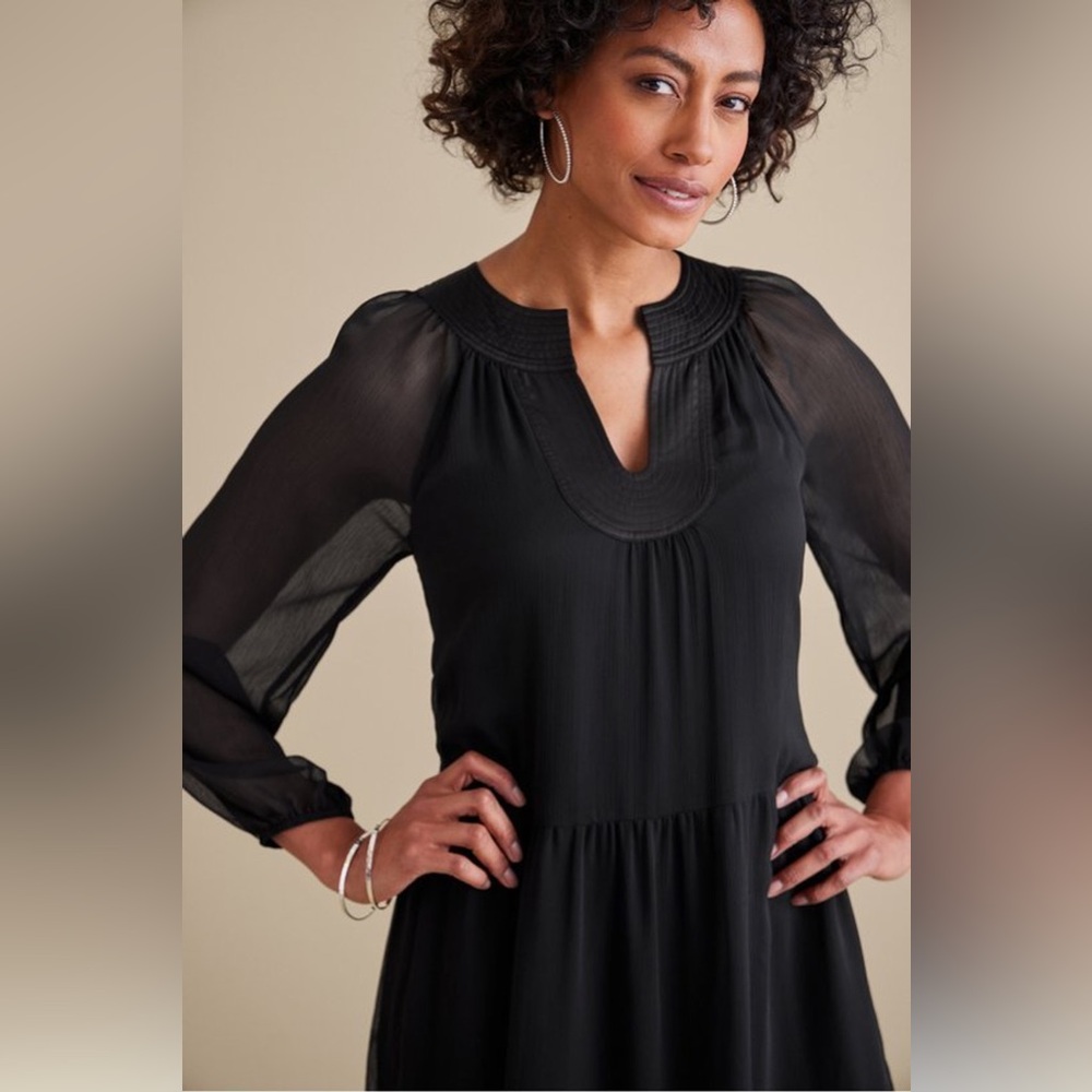 Soft Surroundings Black Maxi Dress 🖤